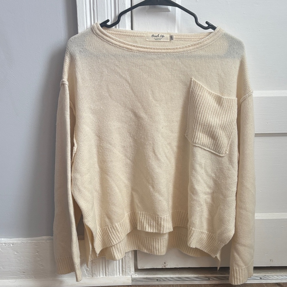 Cream Sweater for Women
